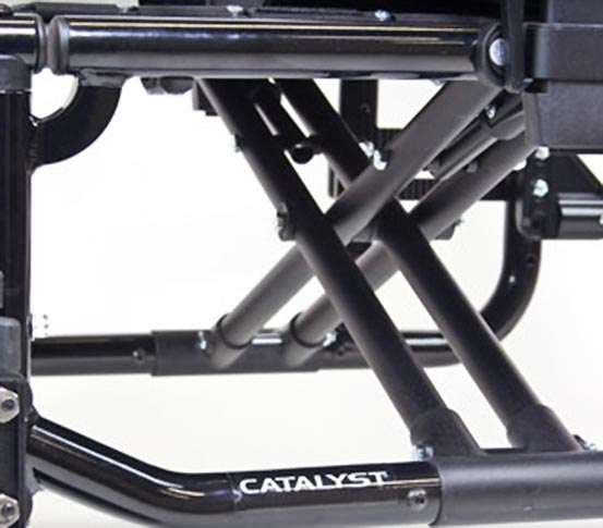 Catalyst handbewogen rolstoel zithoogte