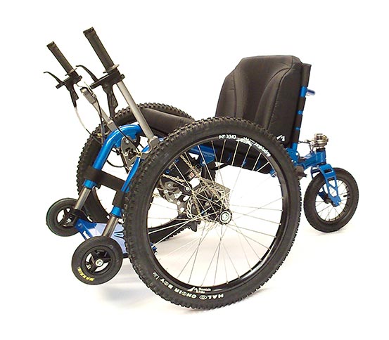 Mountain trike offroad rolstoel